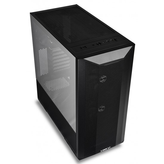 Lian Li LANCOOL II Mesh C Performance Midi-Tower, Tempered Glass - black