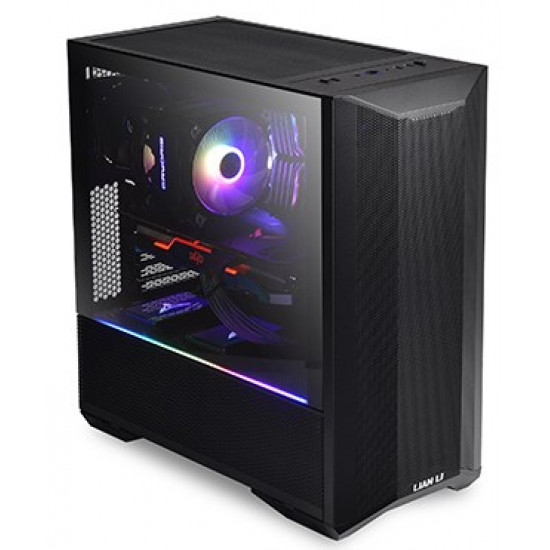 Lian Li LANCOOL II Mesh C Performance Midi-Tower, Tempered Glass - black