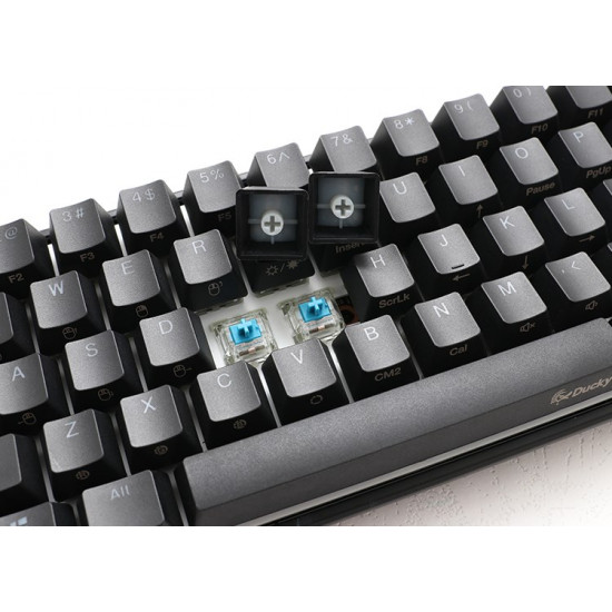 Ducky Mecha Mini keyboard Gaming USB German Black