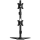 Silverstone ARM24BS monitor mount / stand 61 cm (24) Pole Black