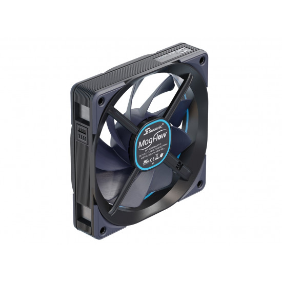 Seasonic MagFlow 1-Fan Kit Computer case 12 cm Black 1 pc(s)