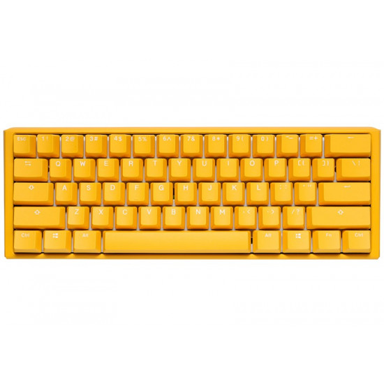 Ducky One 3 Mini Yellow keyboard Gaming USB QWERTY US English