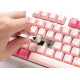 Ducky One 3 TKL Gossamer Pink keyboard Gaming USB US English Pink, White