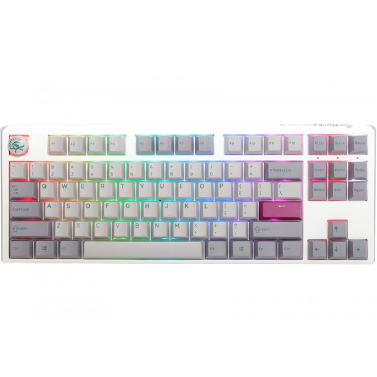 Ducky One 3 TKL Mist Grey keyboard Gaming USB US English