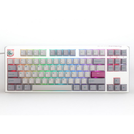 Ducky One 3 TKL Mist Grey keyboard Gaming USB US English