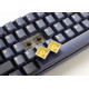 Ducky One 3 SF keyboard Gaming USB QWERTZ German Blue