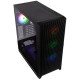 Kolink UNITY LATERAL ARGB computer case Midi Tower Black