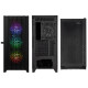 Kolink UNITY LATERAL ARGB computer case Midi Tower Black