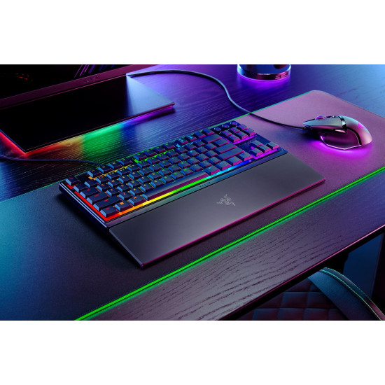 Razer Ornata V3 Tenkeyless keyboard Gaming USB QWERTZ German Black