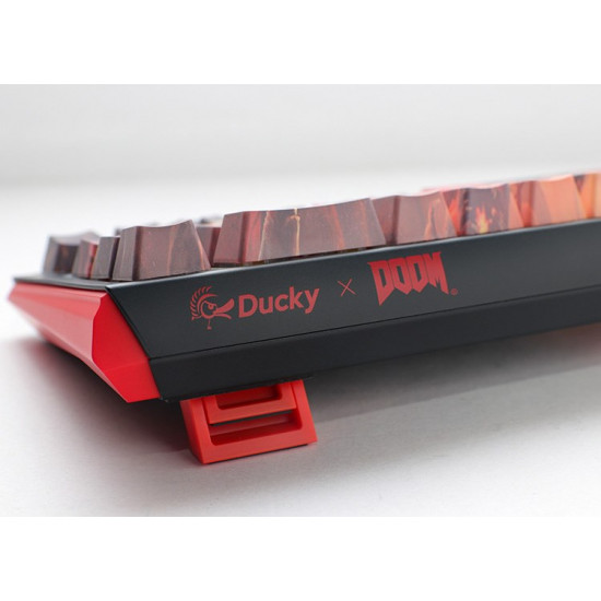 Ducky One 3 SF Doom Limited Edition keyboard Gaming USB QWERTY German Multicolour