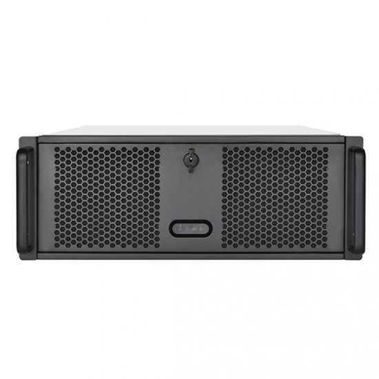 Silverstone RM400 Rack Black, Grey