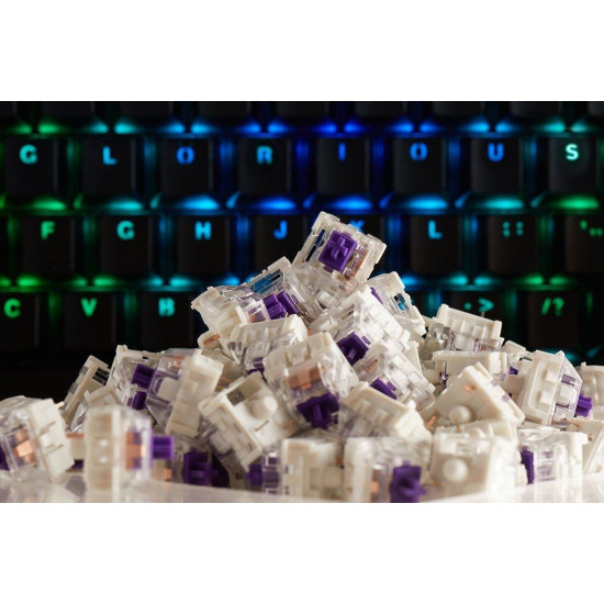 Glorious PC Gaming Race KAI-PURPLE input device accessory Keyboard switches