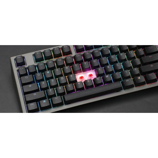 Ducky Shine 7 keyboard Gaming USB German Black, Grey