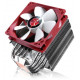 RAIJINTEK Themis Evo Processor Cooler 12 cm Metallic, Red, White