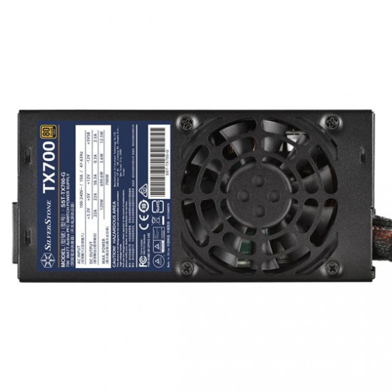 Silverstone TX700 Gold power supply unit 700 W 20+4 pin ATX TFX Black