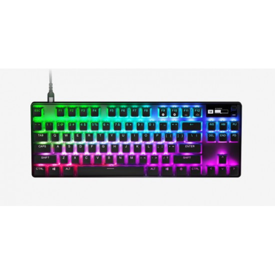 Steelseries Apex Pro TKL keyboard Gaming USB QWERTZ German Black