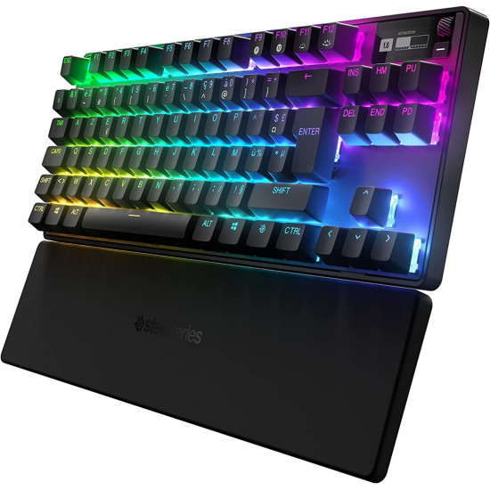 Steelseries Apex Pro TKL keyboard Gaming USB + RF Wireless + Bluetooth QWERTZ German Black