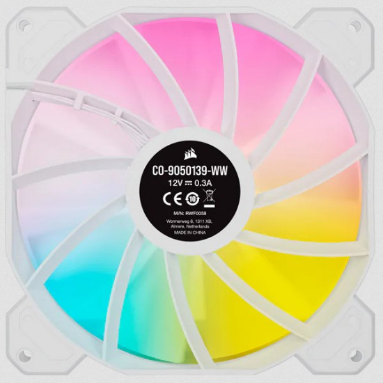 Corsair SP140 RGB ELITE Computer case Fan 14 cm White 2 pc(s)