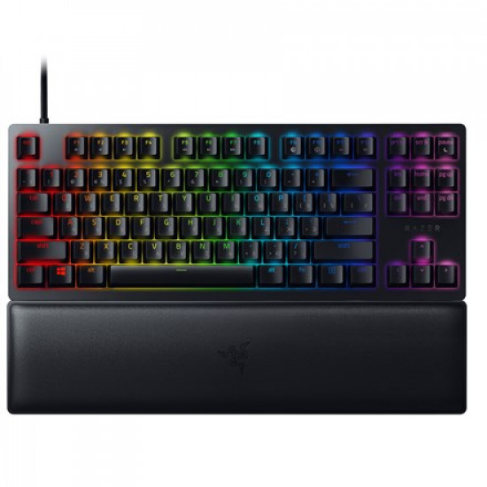 Razer | Huntsman V2 Tenkeyless | Gaming keyboard | Optical Gaming Keyboard | RGB LED light | RU | Black | Wired | Linear Red Switch