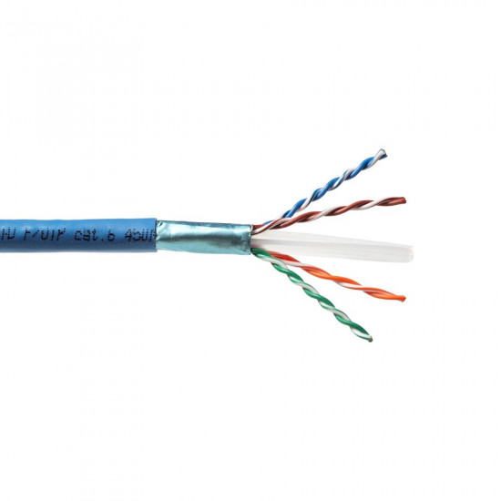 Emitter Net FTP (F/UTP) Cat.6 450MHz Cable, 4x2x23AWG Wire, PVC