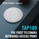 Teltonika · Accesspoint· TAP100· 2x1· Wi-Fi 4· 300Mbit· 1x 10/100· 15W PoE - Access Point - 0,1 Gbps 300 Mbit/s White Power over Ethernet (PoE)