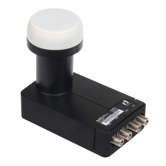 Inverto IDLT-QTL412-ULTRA-OPN Low Noise Block downconverter (LNB) Black, Grey