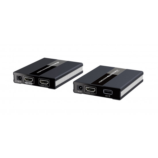 Techly IDATA HDMI-KVM60 KVM extender Transmitter & receiver