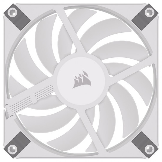 Corsair CO-9050164-WW computer cooling system Computer case Fan 12 cm White