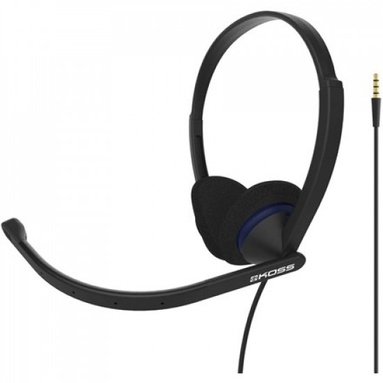 Koss | CS200i | Communication Headsets | Wired | On-Ear | Microphone | Noise canceling | Black