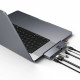 HYPER DUO PRO 7-in-2 USB-C Hub USB Type-C 104 Mbit/s Grey