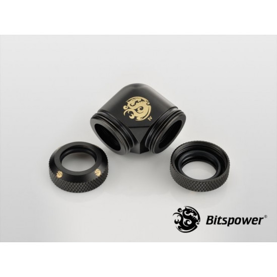 Bitspower Carbon Black Compression bend