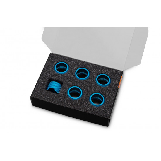 EK Water Blocks EK-Quantum Torque Compression Ring 6-Pack STC 16 - Blue