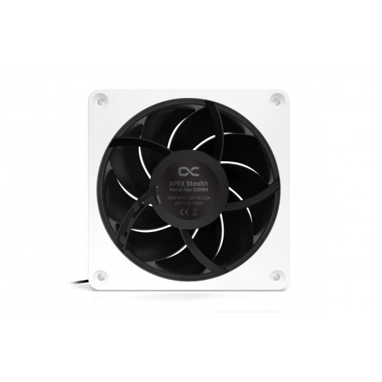 Alphacool Apex Stealth Metall Computer case Fan 12 cm White 1 pc(s)