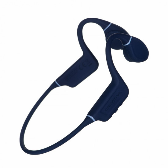 Creative Labs Creative Outlier Free Pro Headset Wireless Neck-band Calls/Music/Sport/Everyday Bluetooth Blue