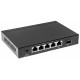 Intellinet 5-Port Gigabit Ethernet PoE+ Switch with SFP Combo Port, 4 x PSE Ports, IEEE 802.3at/af Power over Ethernet (PoE+/PoE) Compliant, 80 W, Desktop (Euro 2-pin plug)