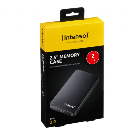 Intenso 2TB 2.5 Memory Case USB 3.0 external hard drive 2000 GB Black