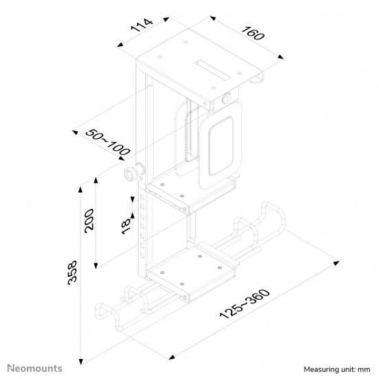 Neomounts cpu holder