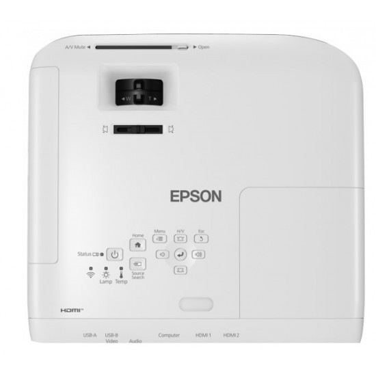 Epson EB-E20 data projector Desktop projector 3400 ANSI lumens 3LCD XGA (1024x768) White