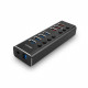 Lindy 4 Port USB 3.0 Hub with 3 Quick Charge 3.0 Ports