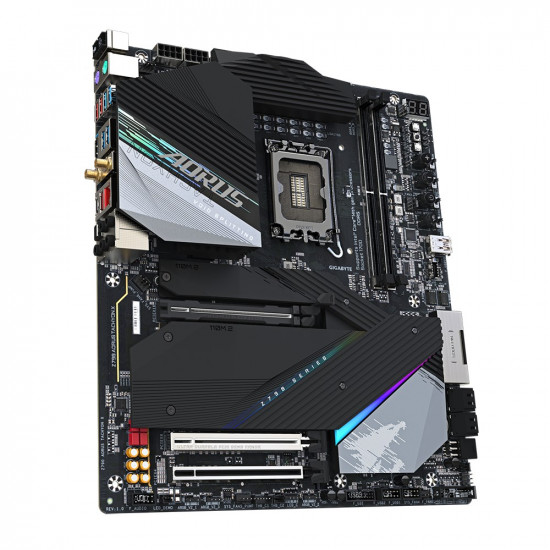 GIGABYTE Z790 AORUS TACHYON X - Supports Intel 13th Gen Core CPUs, Digital direct 15+1+2 phases VRM, up to 8700MHz DDR5 (O.C), 4 x M.2 PCIe 4.0 x4/x2, Wi-Fi 6E AX211, 2.5GbE LAN, USB 3.2 Gen 2