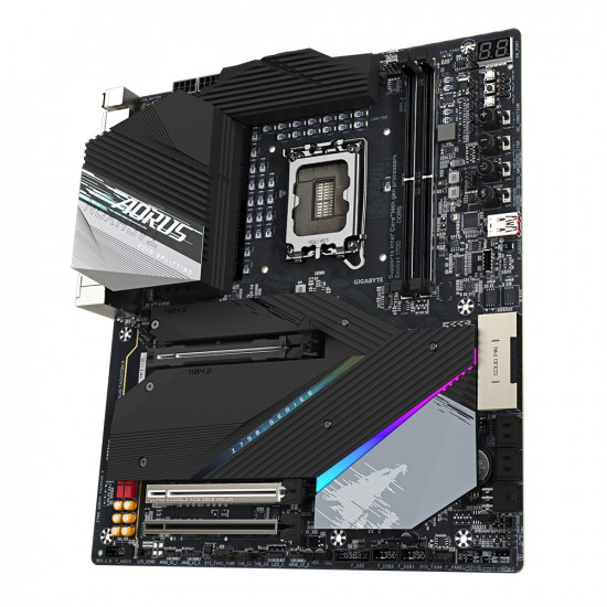 GIGABYTE Z790 AORUS TACHYON X - Supports Intel 13th Gen Core CPUs, Digital direct 15+1+2 phases VRM, up to 8700MHz DDR5 (O.C), 4 x M.2 PCIe 4.0 x4/x2, Wi-Fi 6E AX211, 2.5GbE LAN, USB 3.2 Gen 2