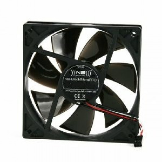 Noiseblocker BlackSilentPro PLPS Computer case Fan 12 cm Black