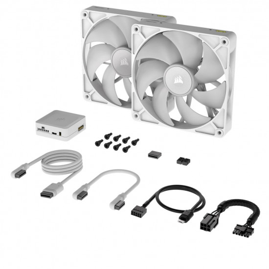 Corsair iCUE LINK RX140 RGB Computer case Fan 14 cm White 2 pc(s)