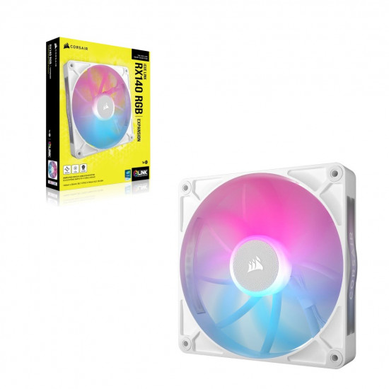 Corsair iCUE LINK RX140 RGB Computer case Fan 14 cm White 1 pc(s)