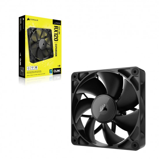 Corsair iCUE LINK RX120 Computer case Fan 12 cm Black 1 pc(s)