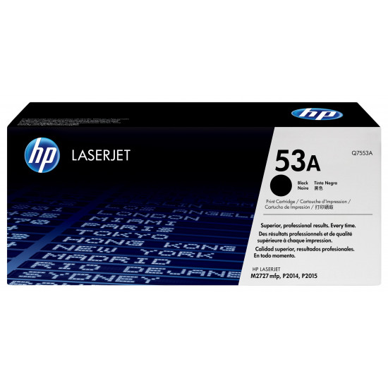 HP 53A Black Original LaserJet Toner Cartridge