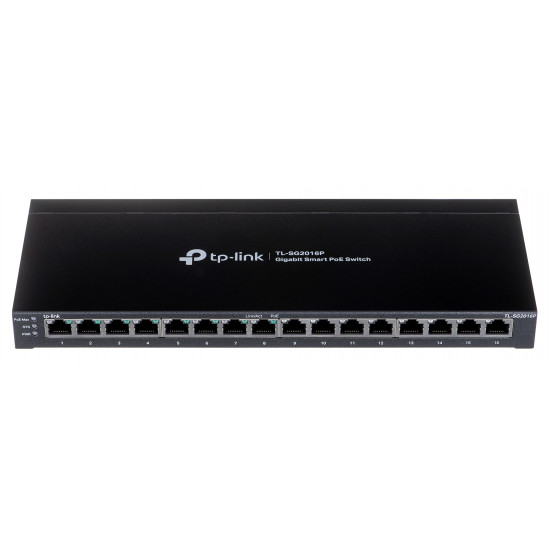 TP-Link TL-SG2016P network switch L2/L3/L4 Gigabit Ethernet (10/100/1000) Power over Ethernet (PoE) Black