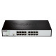 D-Link DGS-1016D/E network switch Unmanaged Black, Metallic