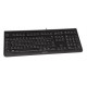 CHERRY KC 1000 keyboard Universal USB AZERTY Belgian Black