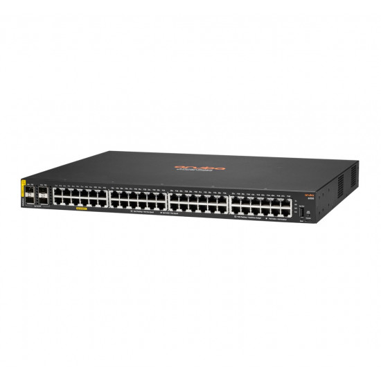 HPE Aruba Networking Aruba 6000 48G Class4 PoE 4SFP 370W Managed L3 Gigabit Ethernet (10/100/1000) Power over Ethernet (PoE) 1U